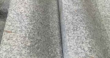 庆阳芙蓉白S型拉丝面路沿石