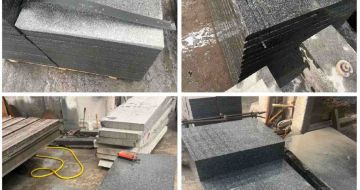 庆阳 芝麻黑地铺石材