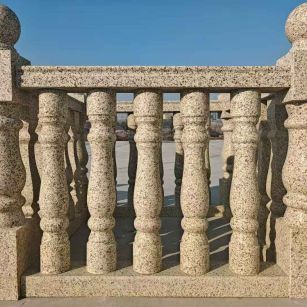 庆阳 黄金麻栏杆（扶手，花瓶柱，将军柱）