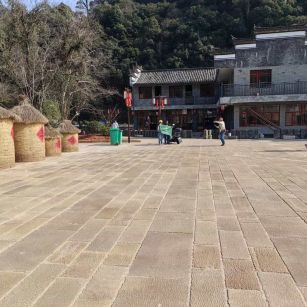 庆阳仿古石铺装效果