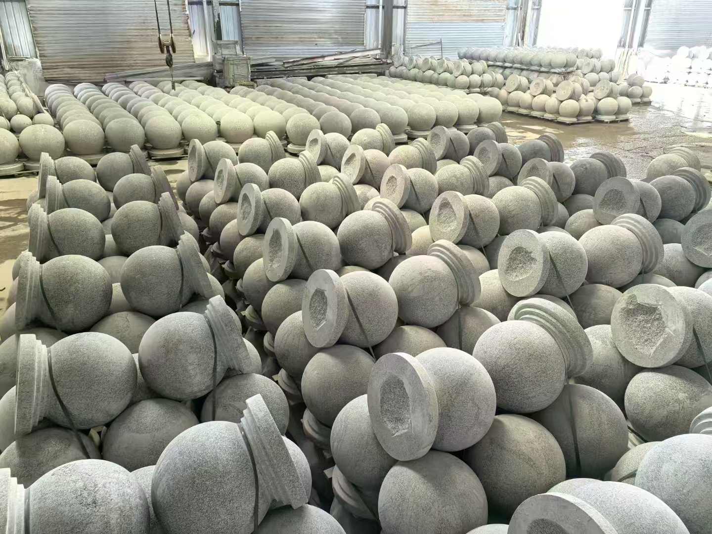 庆阳石材挡车球