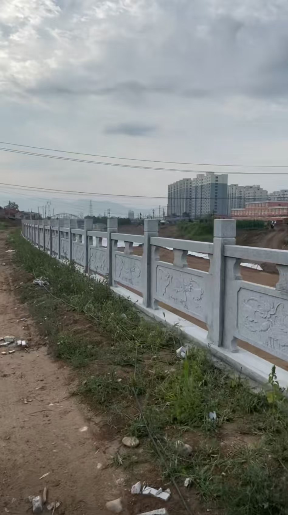 庆阳 石材河道栏杆